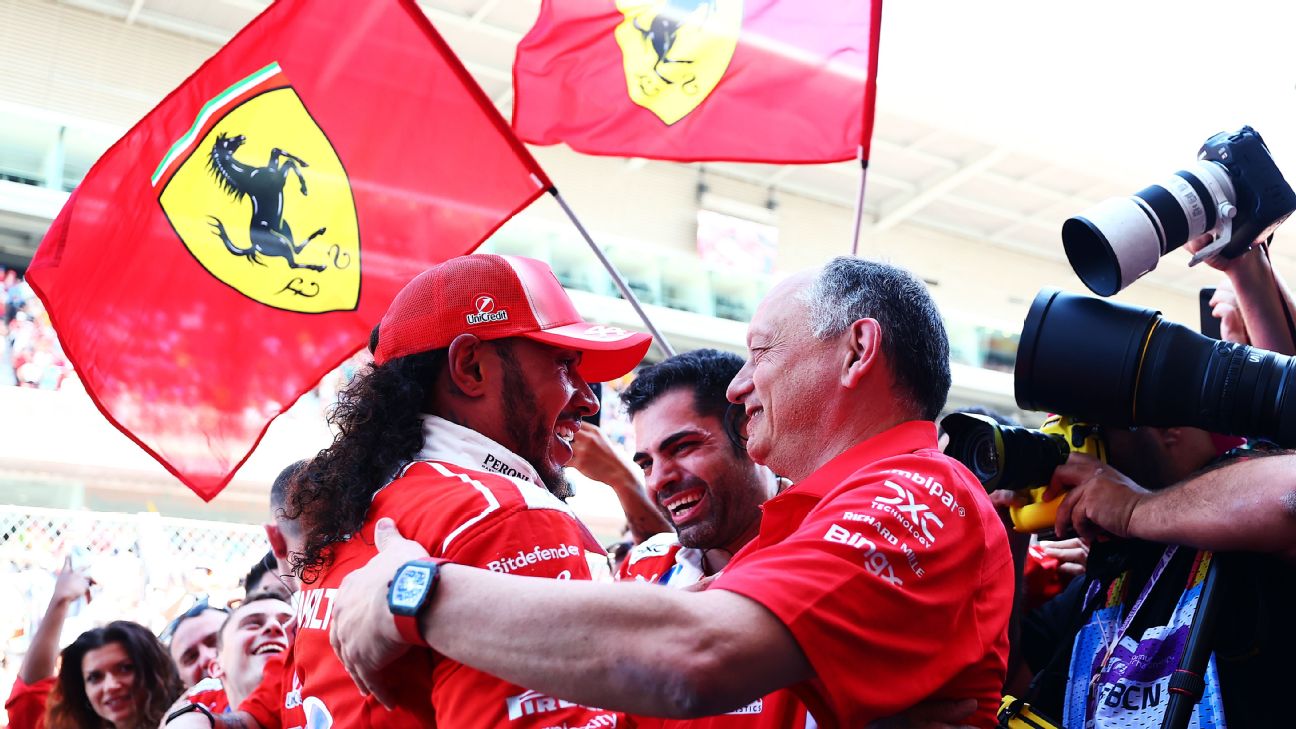 lewis hamilton ferrari win